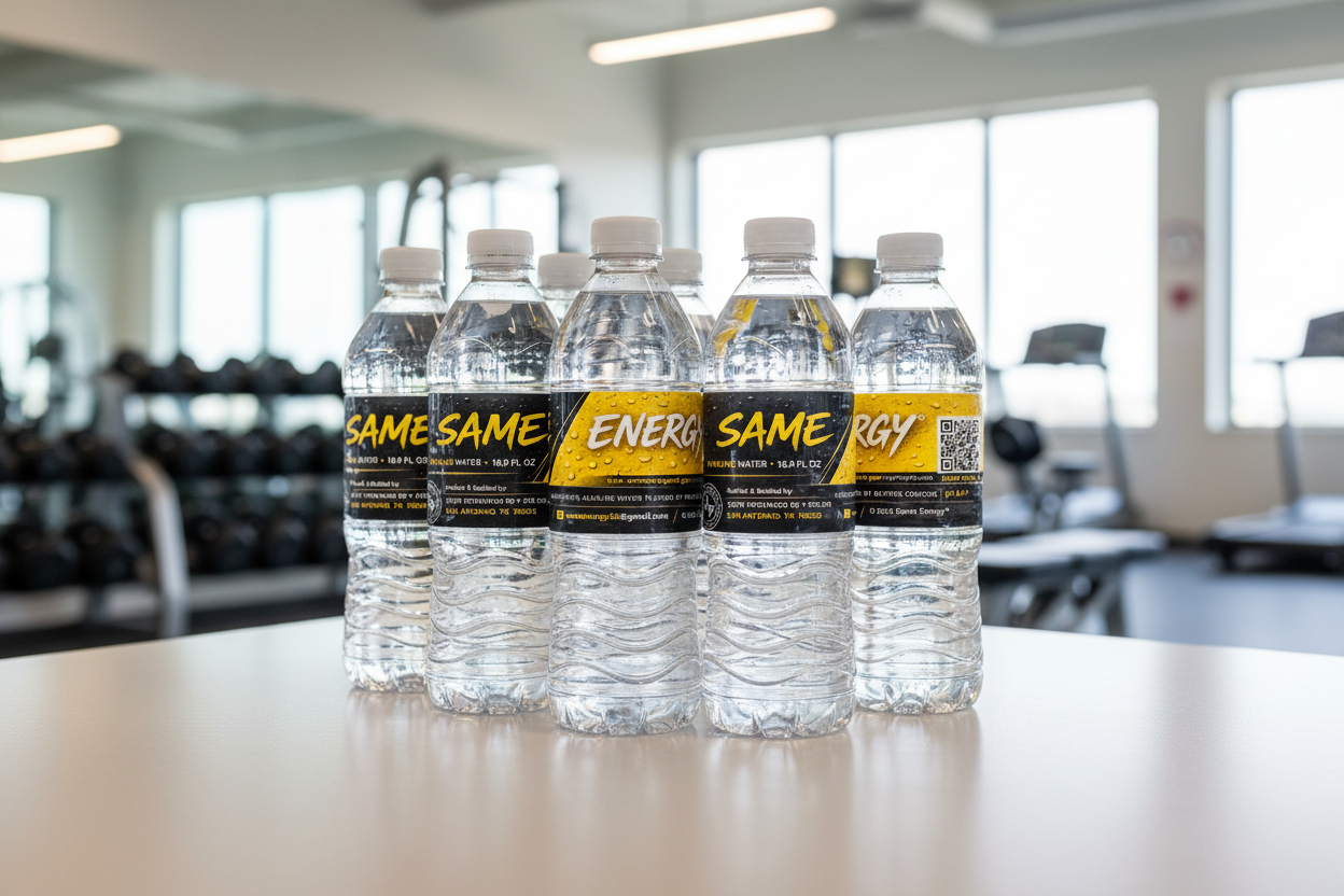 SAME ENERGY Alkaline Water and Spring Water (6PK)